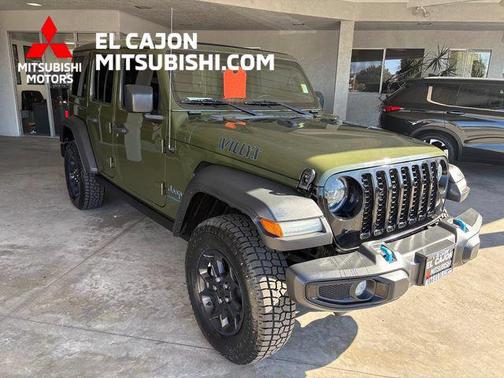 Sarge Green Clearcoat 2023 Jeep Wrangler 4xe Willys