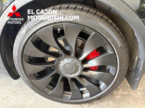 Solid Black 2021 Tesla Model Y Performance