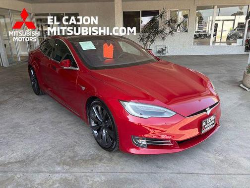 Red Multi-Coat 2017 Tesla Model S 100D