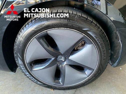 Solid Black 2019 Tesla Model 3 Long Range