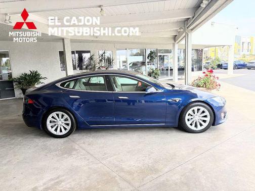 Deep Blue Metallic 2017 Tesla Model S 100D