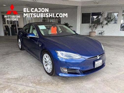 Deep Blue Metallic 2017 Tesla Model S 100D