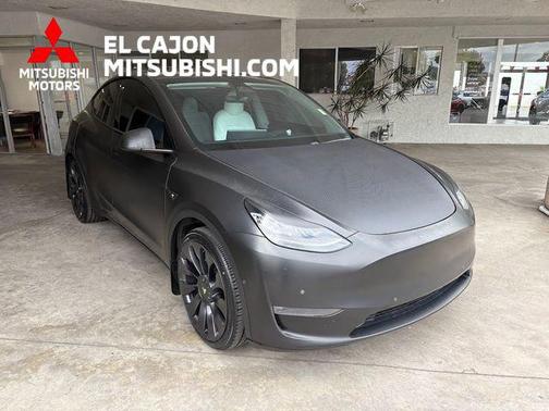Dark Gray 2020 Tesla Model Y Long Range