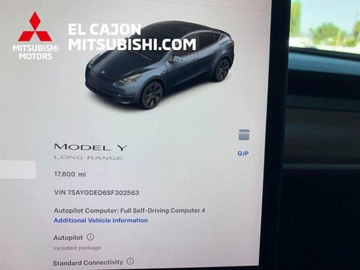 2025 Tesla Model Y Long Range Dual Motor Rear-Wheel Drive