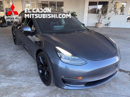 Gray 2018 Tesla Model 3 Long Range