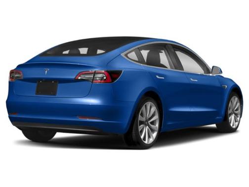 Deep Blue Metallic 2018 Tesla Model 3 Long Range
