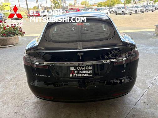 Black 2017 Tesla Model S 75