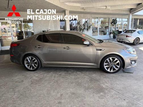 Titanium Silver 2015 Kia Optima SX Turbo