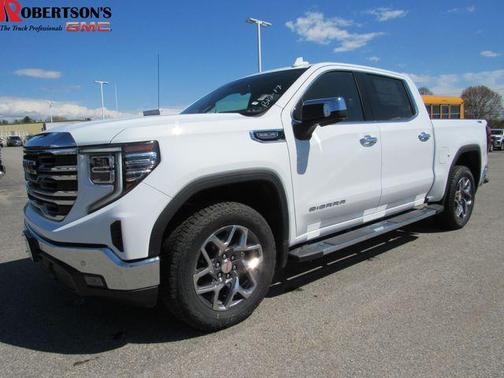 White 2026 GMC Sierra 1500 SLT