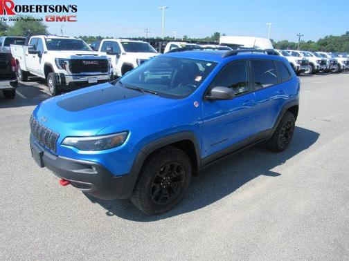 Hydro Blue Pearlcoat 2019 Jeep Cherokee Trailhawk