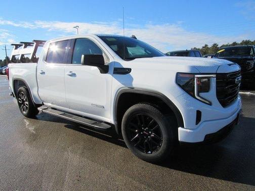 Summit White 2023 GMC Sierra 1500 Elevation