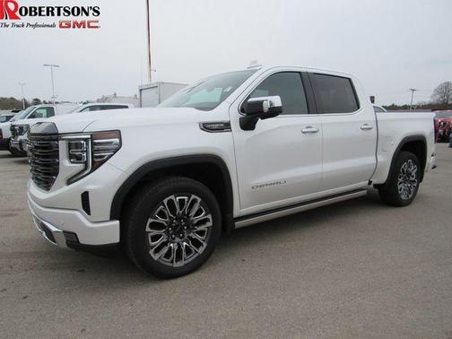 White Frost Tri-Coat 2024 GMC Sierra 1500 Denali Ultimate