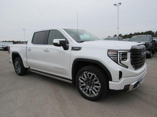 White Frost Tri-Coat 2024 GMC Sierra 1500 Denali Ultimate