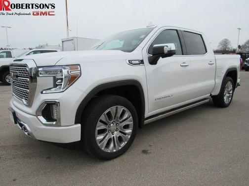 White Frost Tri-Coat 2021 GMC Sierra 1500 Denali