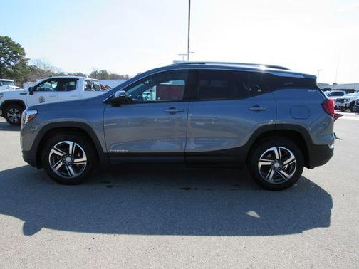 Satin Steel Metallic 2019 GMC Terrain SLT