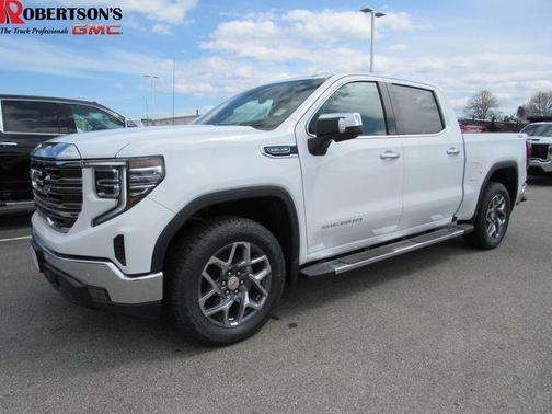 White 2026 GMC Sierra 1500 SLT
