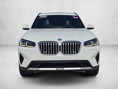 Alpine White 2024 BMW X3 xDrive30i