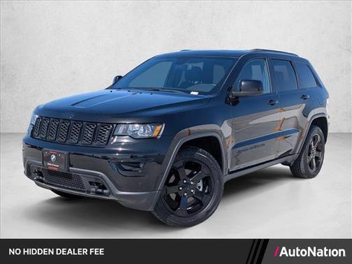 Diamond Black Crystal Pearlcoat 2019 Jeep Grand Cherokee Upland