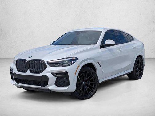 Mineral White Metallic 2022 BMW X6 xDrive40i