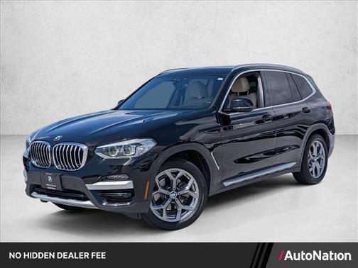 Jet Black 2020 BMW X3 xDrive30i