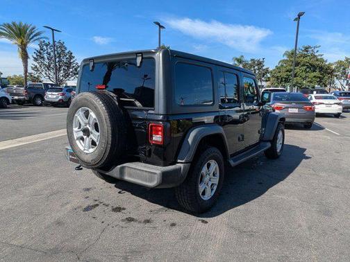 Black Clearcoat 2018 Jeep Wrangler Unlimited Sport