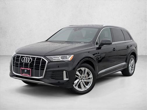 Samurai Gray Metallic 2021 Audi Q7 45 Premium
