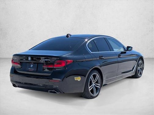 Jet Black 2021 BMW 530e Base