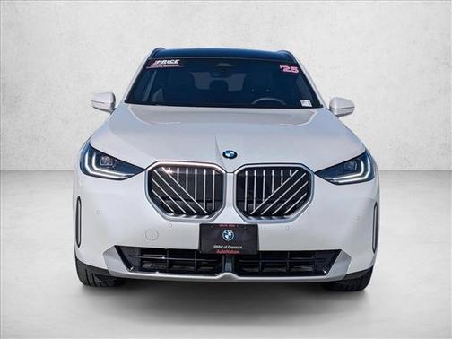 Mineral White Metallic 2025 BMW X3 30 xDrive