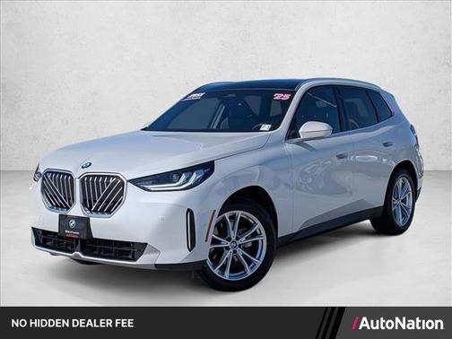 Mineral White Metallic 2025 BMW X3 30 xDrive