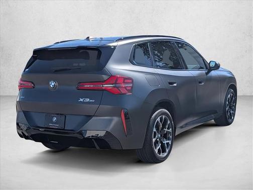 Frozen Deep Grey 2025 BMW X3 30 xDrive