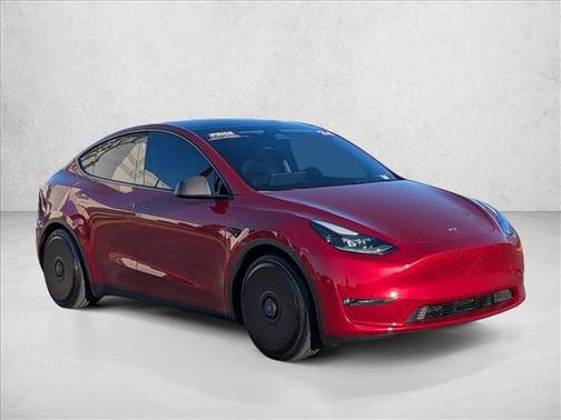 Ultra Red 2024 Tesla Model Y Performance Dual Motor All-Wheel Drive