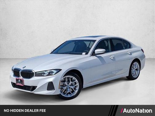 Mineral White Metallic 2025 BMW 330 330i