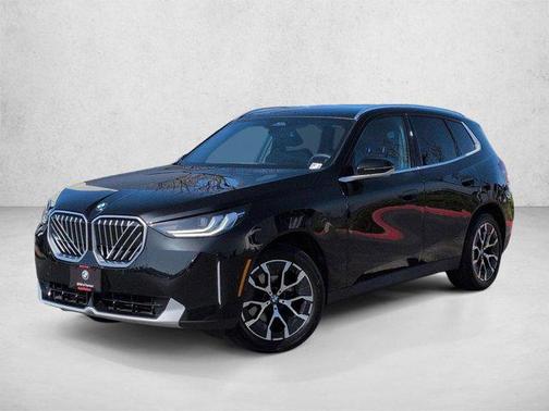 Black Sapphire Metallic 2025 BMW X3 30 xDrive