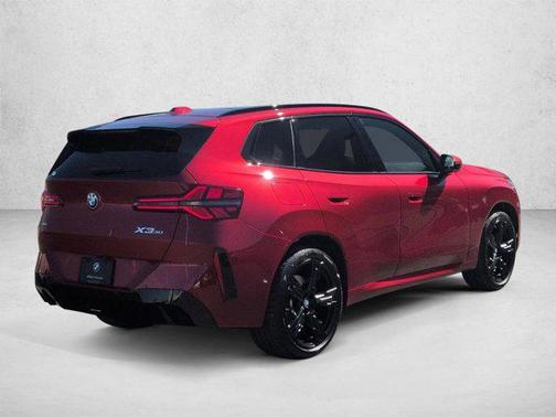 Vegas Red Metallic 2025 BMW X3 30 xDrive