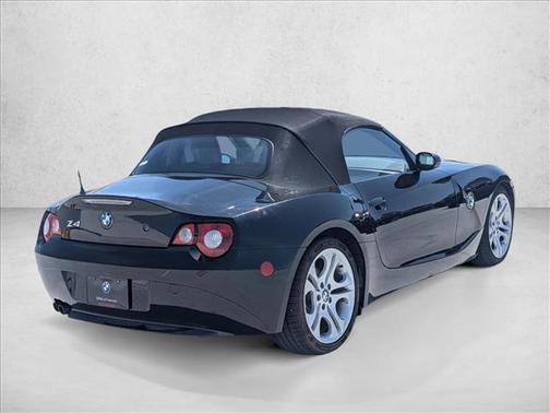 Jet Black 2005 BMW Z4 3.0i Roadster