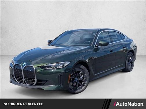 San Remo Green Metallic 2023 BMW i4 Gran Coupe eDrive35