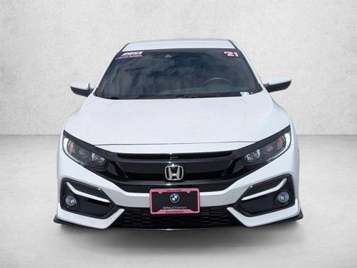 Platinum White Pearl 2021 Honda Civic Sport