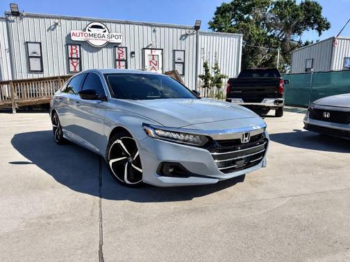 Sonic Gray Pearl 2022 Honda Accord Sport SE 1.5T Sedan