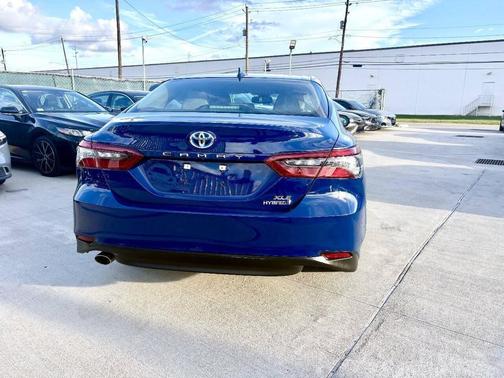 Reservoir Blue 2024 Toyota Camry Hybrid XLE