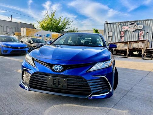 Reservoir Blue 2024 Toyota Camry Hybrid XLE Sedan
