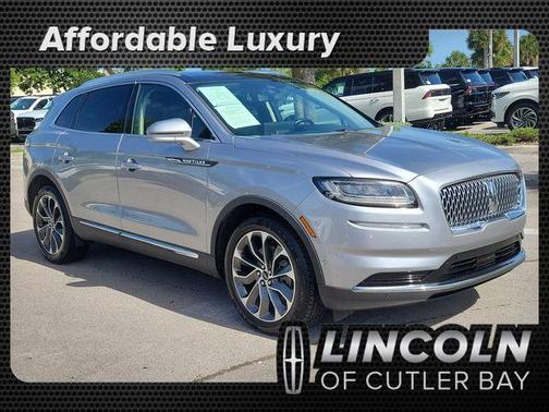 Silver Radiance 2021 Lincoln Nautilus Reserve
