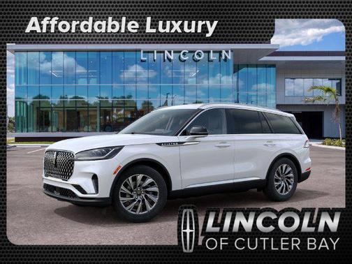 Pristine White Metallic Tri-Coat Clearcoat 2027 Lincoln Aviator Premiere