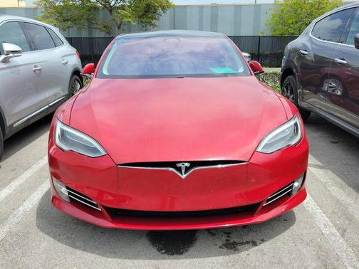 Red Multi-Coat 2017 Tesla Model S 60