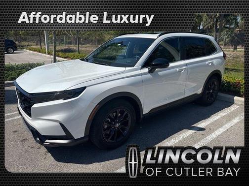 Platinum White Pearl 2024 Honda CR-V Hybrid Sport FWD