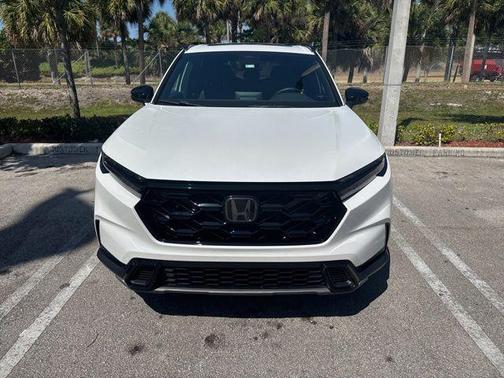 Platinum White Pearl 2024 Honda CR-V Hybrid Sport FWD