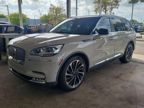 Ceramic White 2020 Lincoln Aviator Reserve AWD