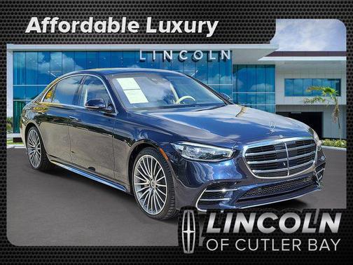 Nautical Blue Metallic 2022 Mercedes-Benz S-Class S 580 4MATIC