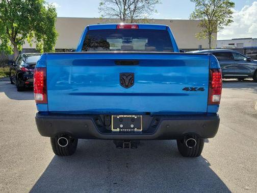Hydro Blue Pearlcoat 2021 RAM 1500 Classic Warlock Quad Cab 4x4 6'4' Box