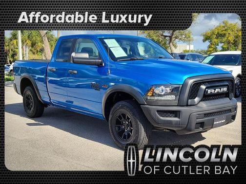 Hydro Blue Pearlcoat 2021 RAM 1500 Classic Warlock Quad Cab 4x4 6'4' Box
