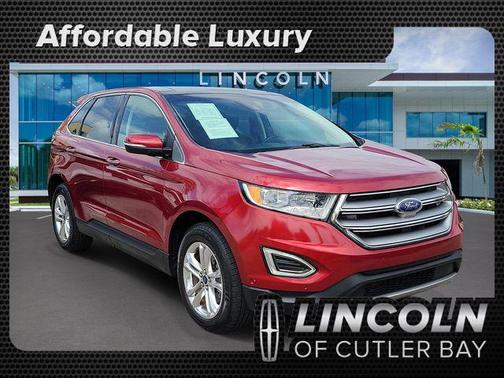 Ruby Red 2018 Ford Edge Titanium